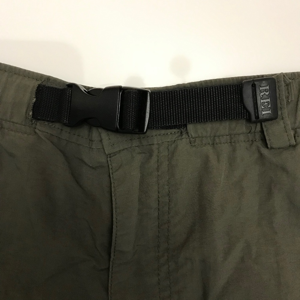 REI Men's Convertible Green Cargo Pants Size 38 - Picture 8 of 12